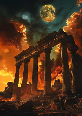 Destroyed Temple of Artemis at Ephesusl