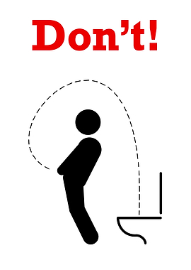 funny Pee toilet joke