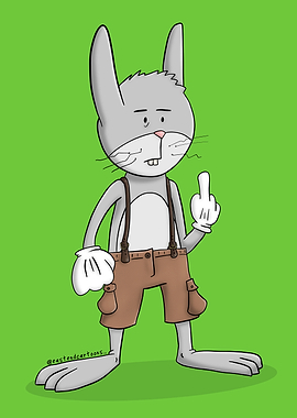 Angry Bunny Cartoon