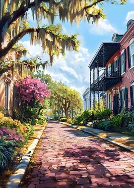 Savannah Historic District Georgia