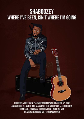 Shaboozey Music Poster
