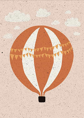 Hot Air Balloon Illustration