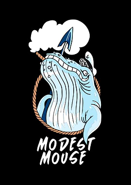 Whale with Harpoon & Rope