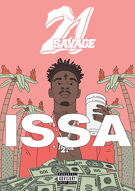 21 Savage Issa Album Cover