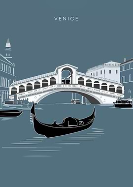Venice Bridge & Gondola