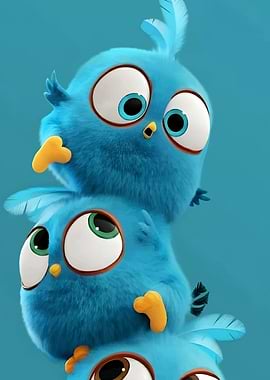 Angry Birds Blue Birds Stack