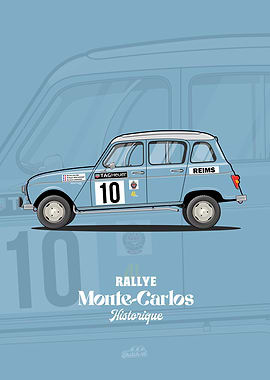 Renault 4 Rallye Monte-Carlo
