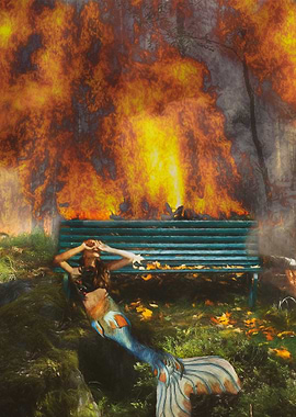 Mermaid in Fire
