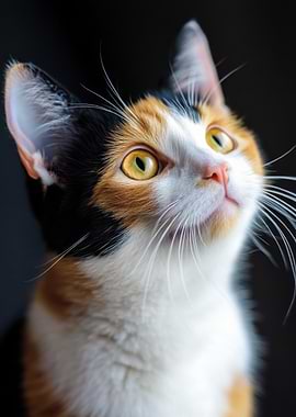 Calico Cat Portrait