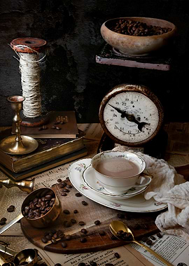 Vintage Coffee Still Life