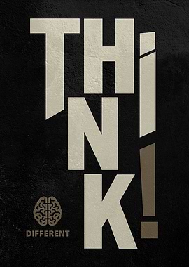 Think Different Poster