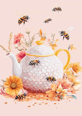 Honeycomb Teapot