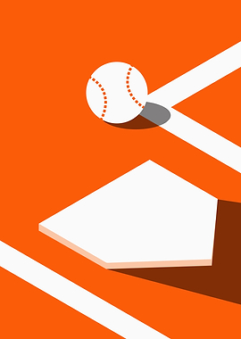 Baseball Field Illustration