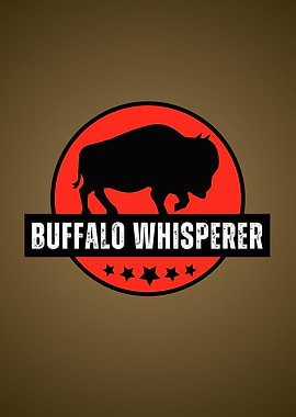 Buffalo Whisperer Logo