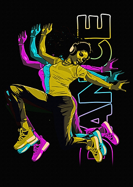 Dance Music Illustration