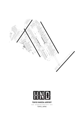 Tokyo Haneda Airport Map