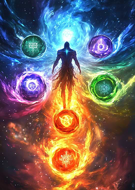 Cosmic Being and Orbs