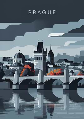 Prague Cityscape