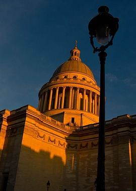 Parisian Dome at Sunset
