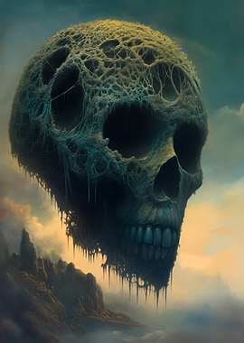 Giant Skull Landscape