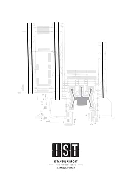 Istanbul Airport Layout