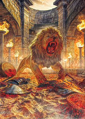 Gladiators attacked by lio