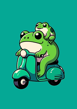 Froggy Scooter Ride