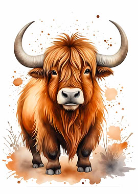Yak Watercolor
