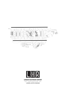 London Heathrow Airport Map