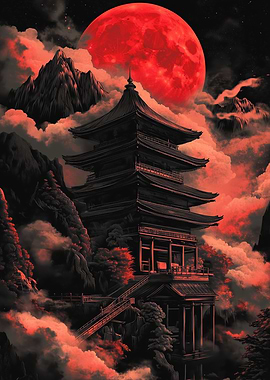 Red Moon Pagoda