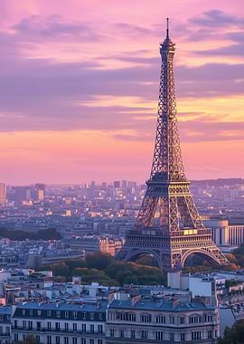 Eiffel Tower Paris France