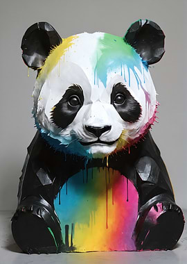Rainbow Panda