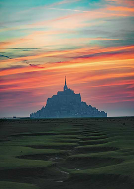 Mont Saint-Michel Sunset