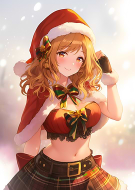 Christmas Anime Girl