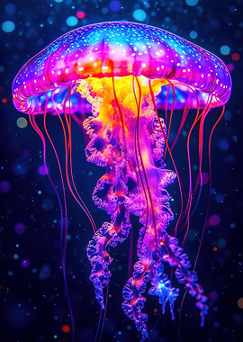 Neon Jellyfish