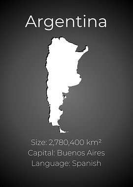 Argentina Map