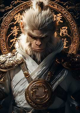 Monkey King Digital Art