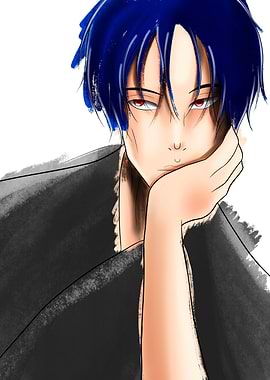 Anime Male Character Portrait