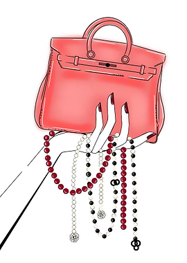 Fashion luxury handbag