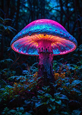 Magic Mushroom Glow