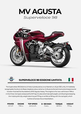 MV Agusta Superveloce 98 Limited Edition