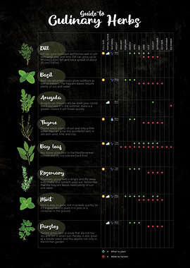 Culinary Herbs Grow Guide