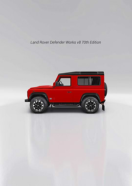 Land Rover Defender Works V8 70th Edition