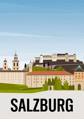 Salzburg Cityscape