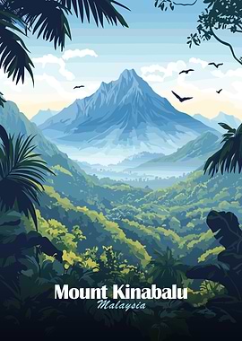 Mount Kinabalu, Malaysia