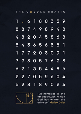 Golden Ratio Poster