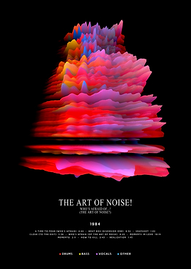 Art of Noise - Who's Afraid Of The Art Of Noise (1986) - 3D Album style