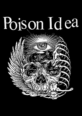 Poison Idea Skull Logo