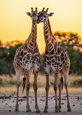 Safari Giraffes Africa