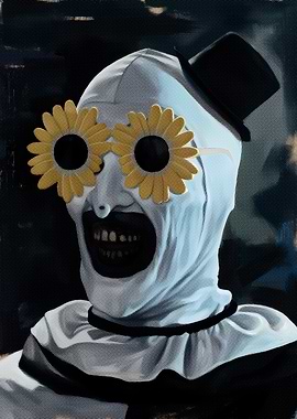 Creepy Clown Portrait